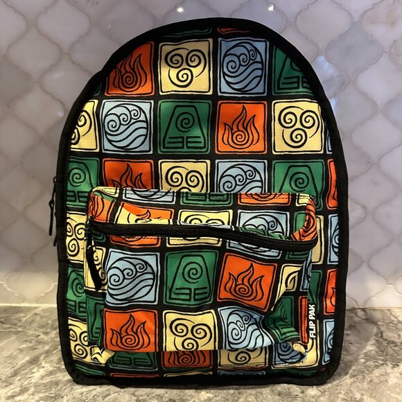 Avatar: The Last Airbender Appa Reversible Plush Flip Backpack – NWT - Picture 3 of 13